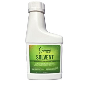 Gemini Solvent - Odorless paint thinner and brush cleaner, Heat set paint products for reborn dolls and more. non-toxic, non-flammable 8 OZ.