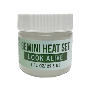 Gemini Heat Set Look Alive, Reborn Doll Making Paint, Heat Set Paint, Top Coat Look Alive, Artist Paint, Fabric Paint