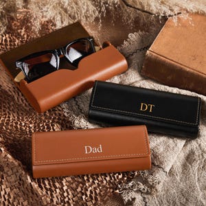 Gepersonaliseerde brillenkoker, aangepaste houten zonnebril, doos zachte glazen, houten herenzonnebril met doos, gepersonaliseerde cadeauset bruidsjonkers