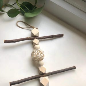 Apple stick hanging chew toy || small animals