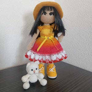 Handmade Gift-Personalized Dolls-Crochet Toy-Doll Souvenir-Amigurumi
