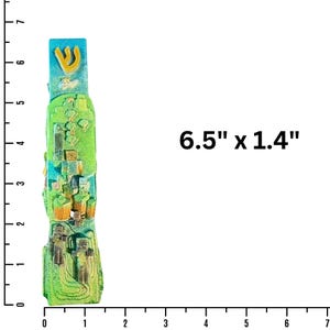 Minecraft Menorah Minecraft Inspired Mezuzah Cover – Handmade Resin Judaica Case, Jewish ...