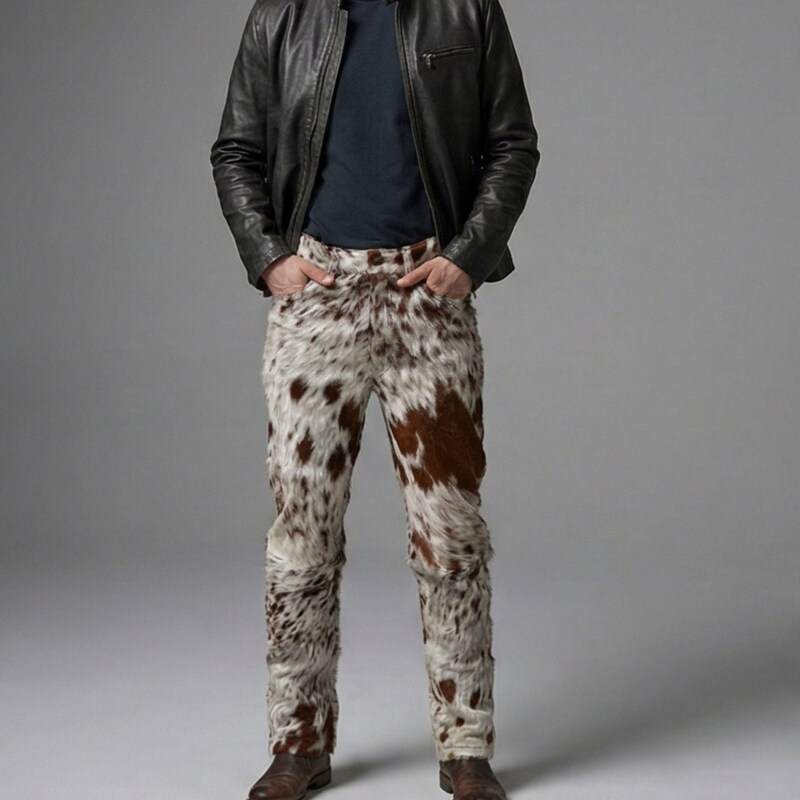 Cow Print Chaps - Etsy
