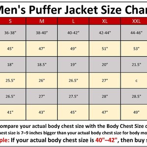 Men's Black Lambskin Leather Puffer Jacket: Quilted Down Winter Coat image 9