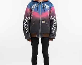 Felpa con cappuccio Carhartt personalizzata