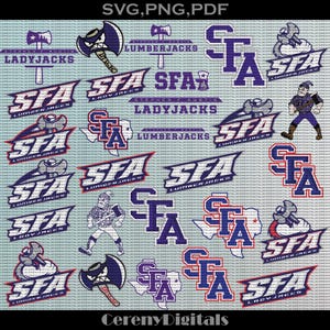 High Quality Stephen F Austin University SVG, College, Lumberjacks SVG, Athletics, Football, SFA, Basketball, Digital File.