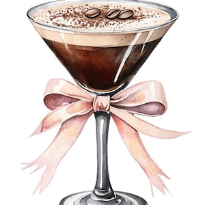 Bicchiere da Martini da ragazza Clipart SVG
