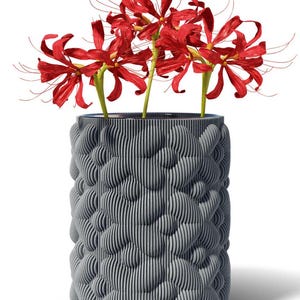 Modern Blumentopf- Design Blumen Vase - Büro- Wohnzimmer-Deko