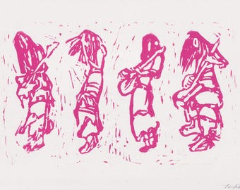 Impresión Tomomi Linograph A4
