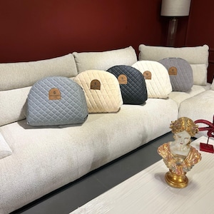 Bolsa de cuidado para bebés Orthomatt, bolsa exterior de tela Shönil, con certificación Oeko-Tex, portátil, para recién nacidos, con funda interior de algodón transpirable y reemplazable.