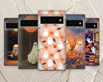Paranormal Phone Case Halloween Spirit Cover for Google Pixel 10, 10Pro, 10Pro XL, 9, 9Pro, 8A, 7, 6, iPhone 17, 16, 15, Samsung S25, S24