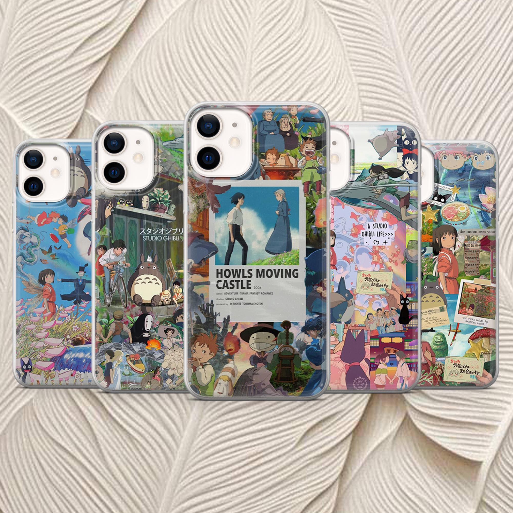 Studio Ghibli Phone Case Whisper Totoro Cover for Google Pixel 10, 10pro,  10pro XL, 9, 9pro, 8A, 7, 6, iPhone 17, 16, 15, Samsung S25, S24 - Etsy