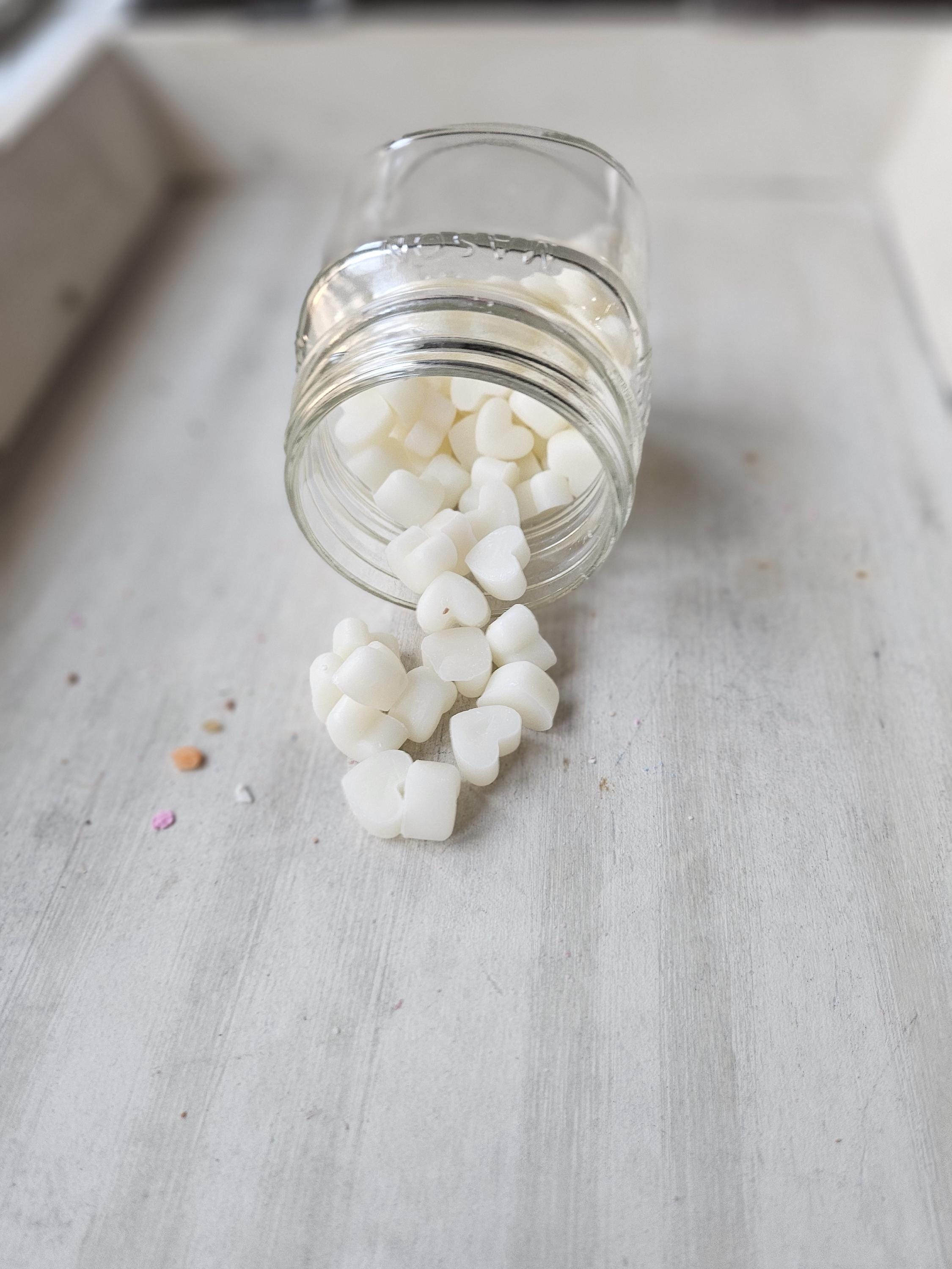 Wax Melts – Heart Shaped Soy Melts for Warmers – Gift for Her – Handmade Melts in Resealable Bag - Thumbnail 7