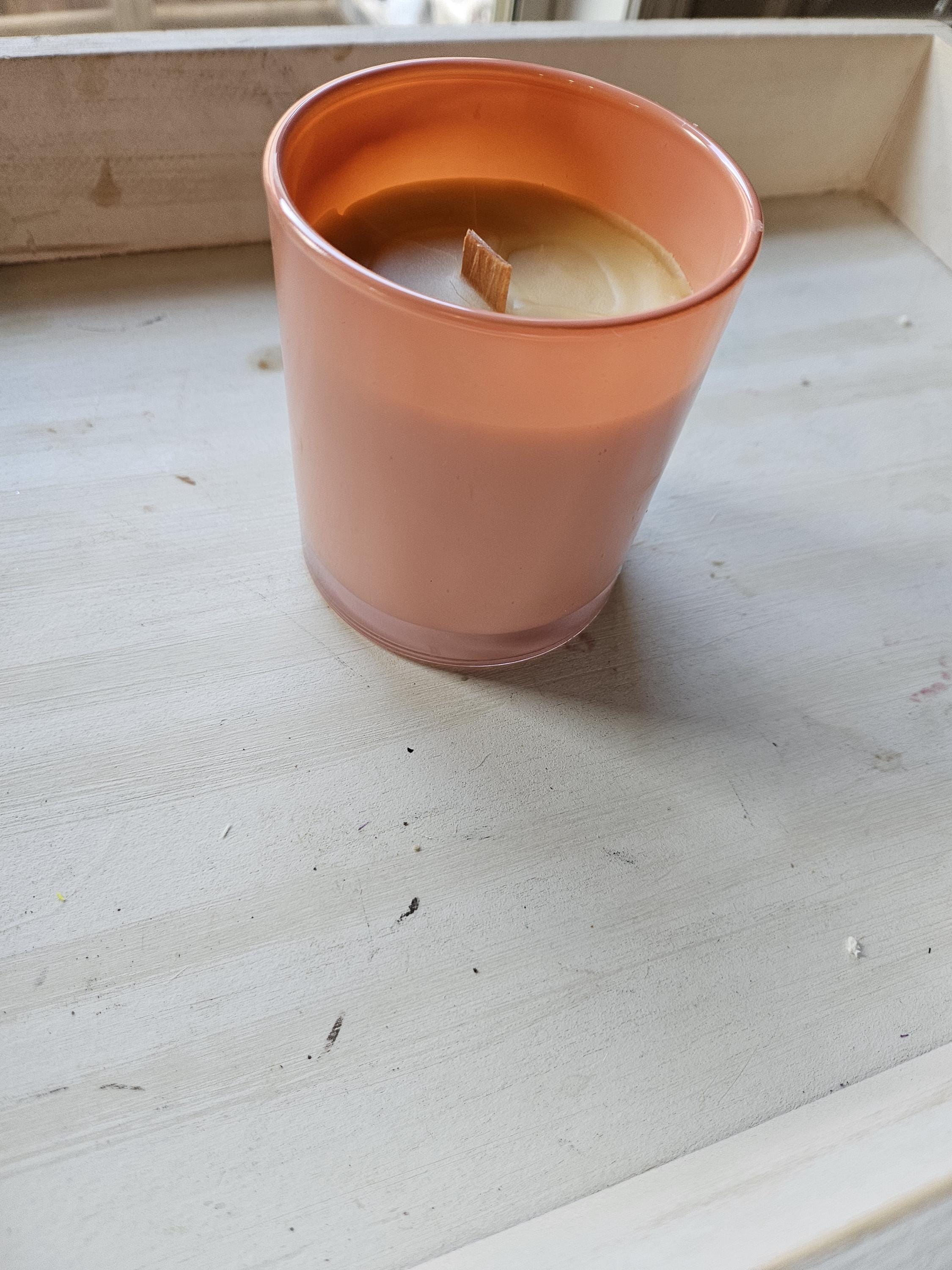 Set of 4 | 10 oz Soy Candles with Wooden Wicks | Custom Scented | Hand-Poured in Small Batches - Thumbnail 4