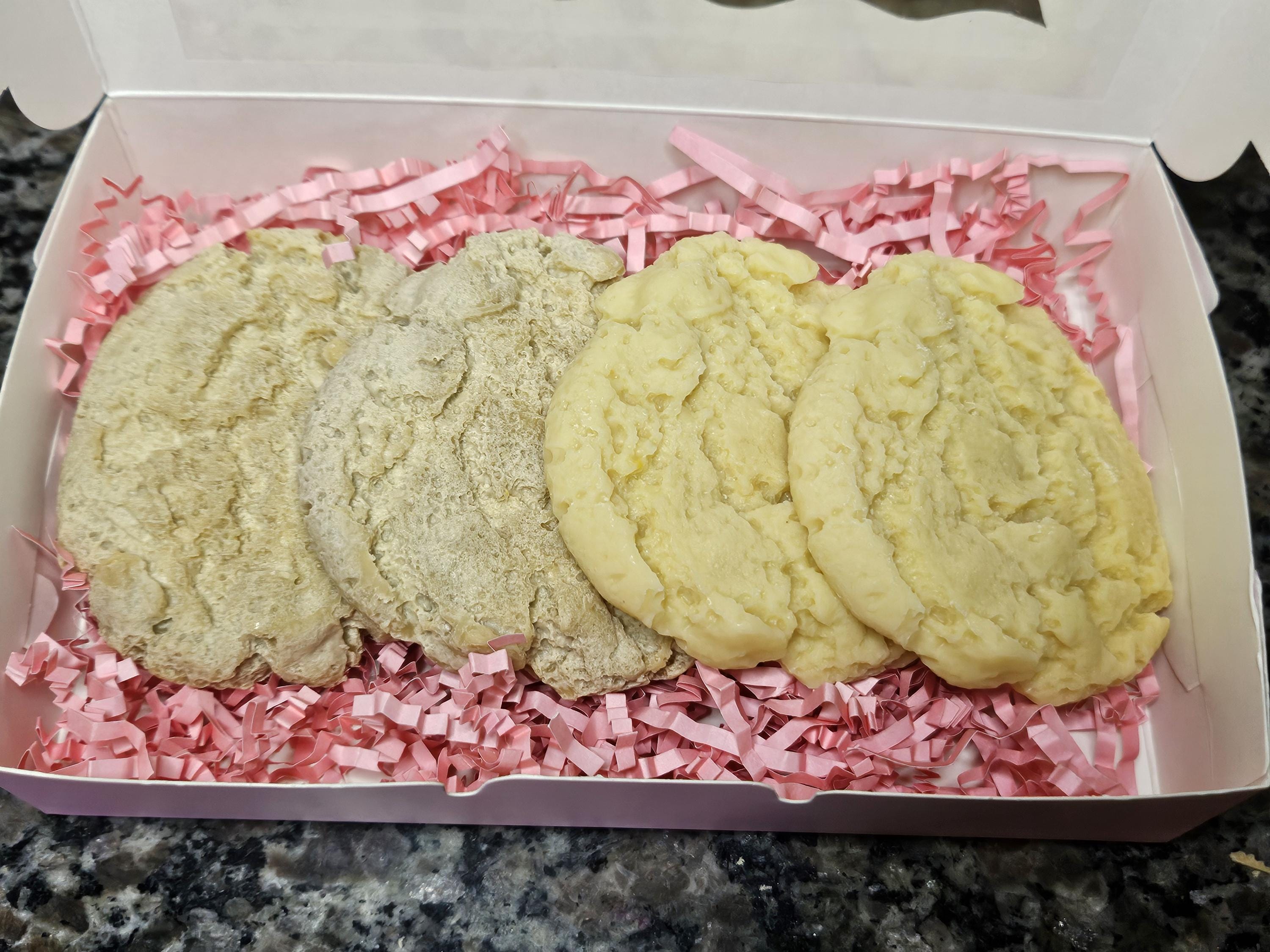 Realistic Sugar Cookie Wax Melts | Bakery Scented Wax Tarts | Cookie Wax Gift Box | Food-Look Wax Melt | Dessert Candle Alternative