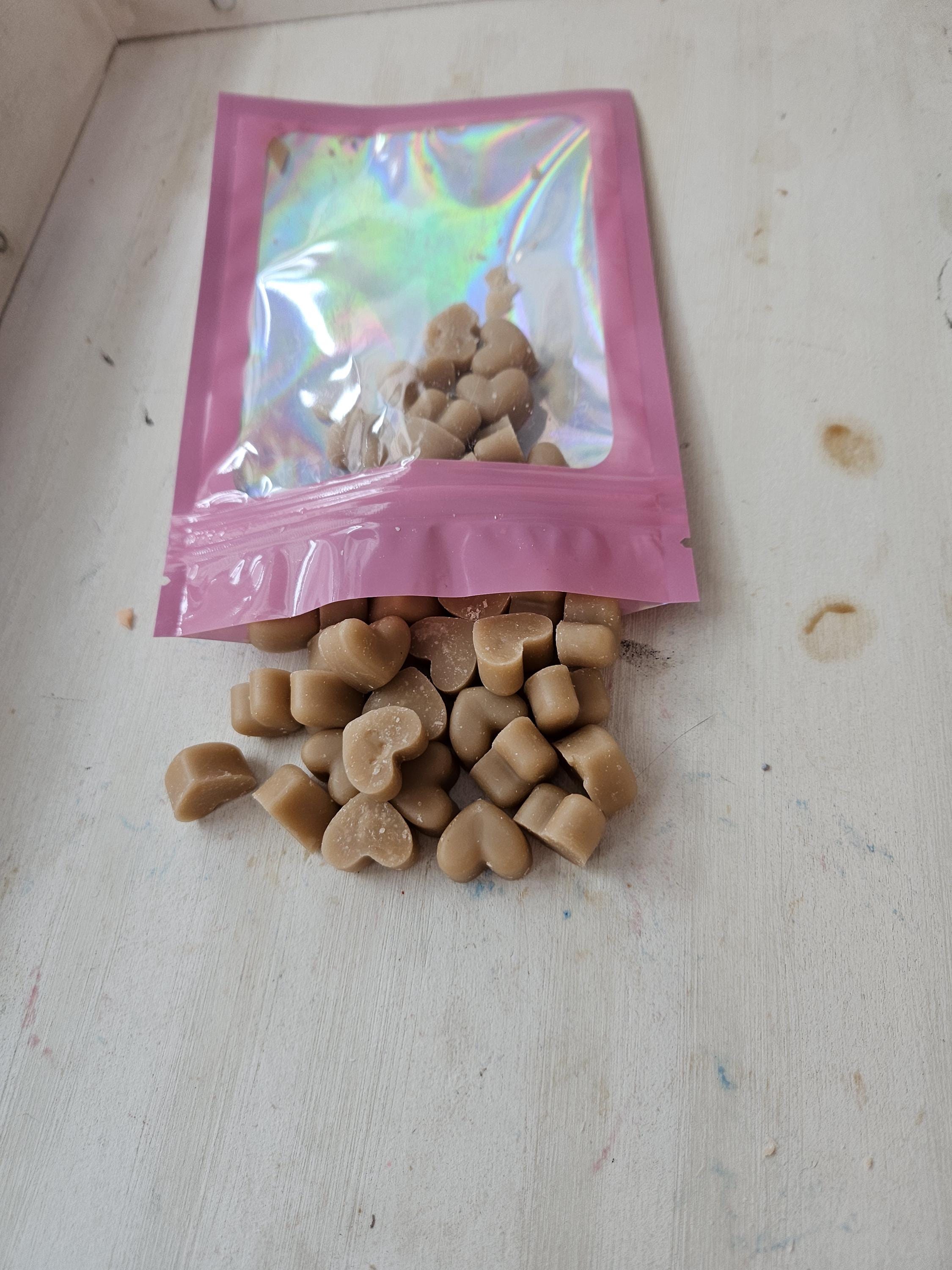 Wax Melts – Heart Shaped Soy Melts for Warmers – Gift for Her – Handmade Melts in Resealable Bag - Thumbnail 2