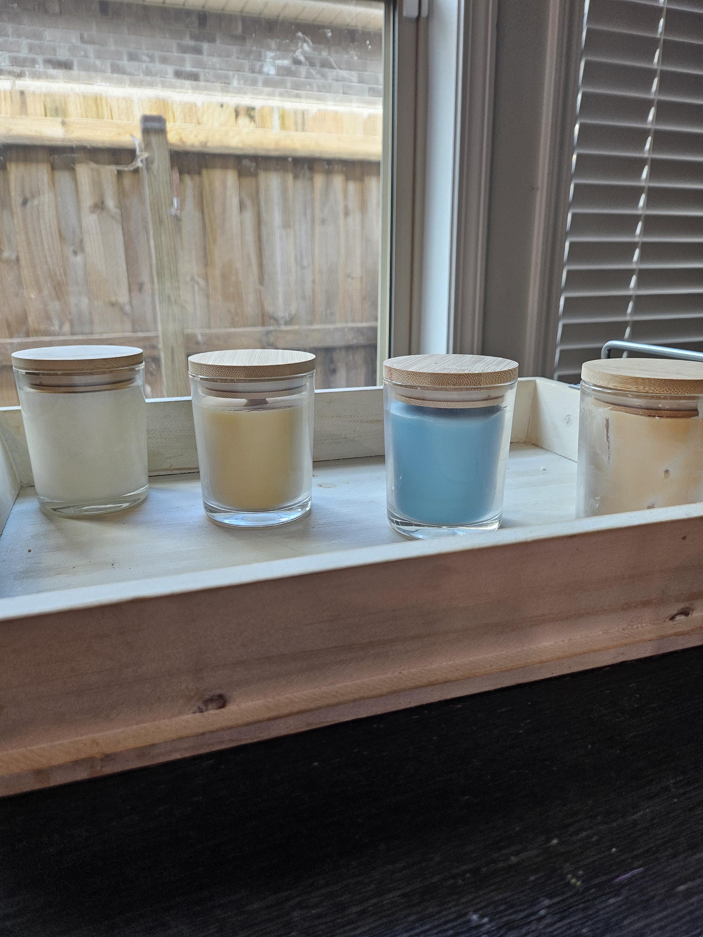 7oz Soy Candle Set – Bundle of 4 with Wood Wicks | Hand-Poured Aromatherapy Candles | Gift for Her | Natural Home Fragrance