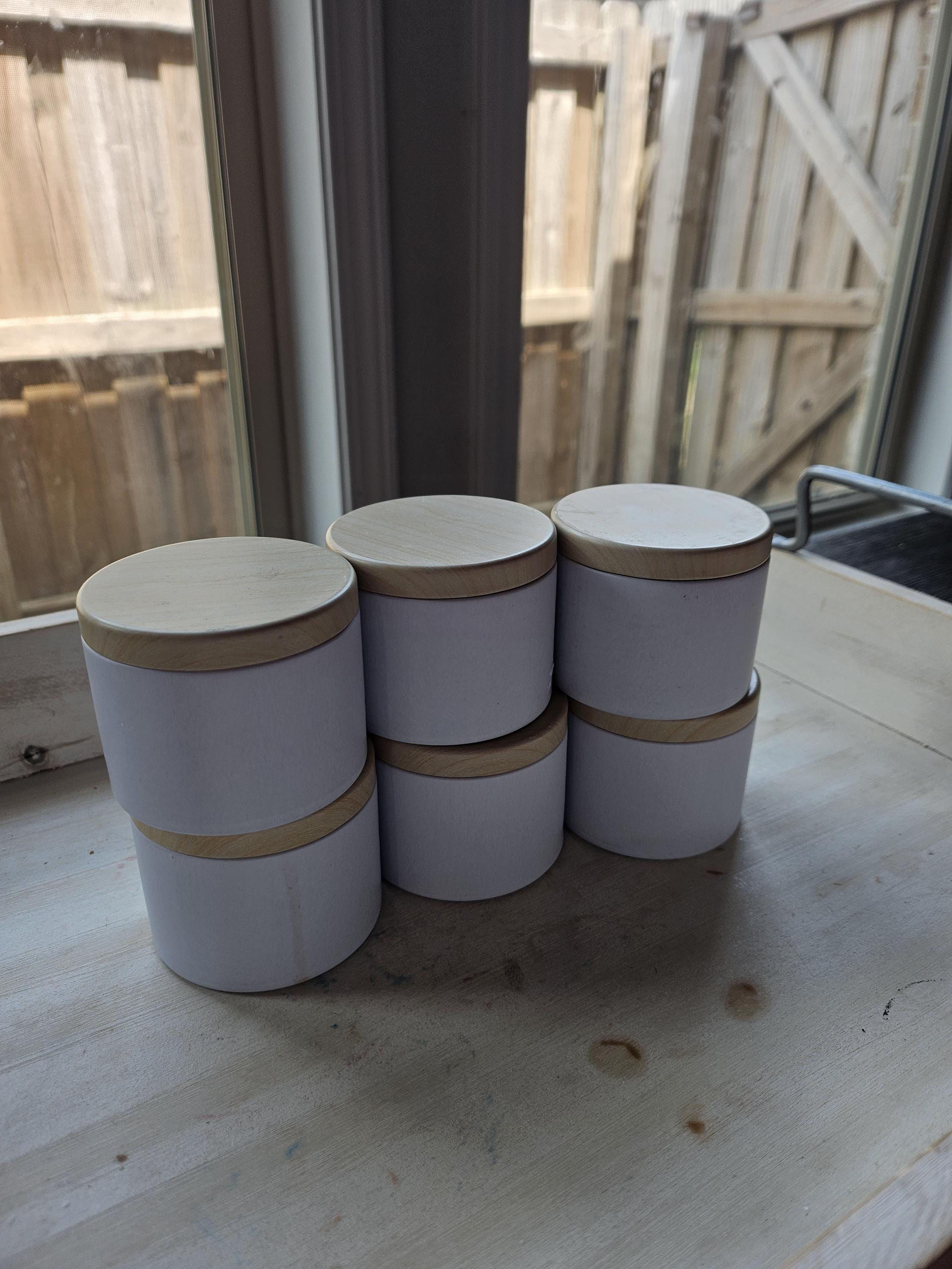 Custom Soy Candle Gift Set – 4oz Tin Candles with Cotton Wicks – Choose a 2-Pack, 4-Pack, or 6-Pack – Custom Scent – Gift for Her or Him - Thumbnail 5