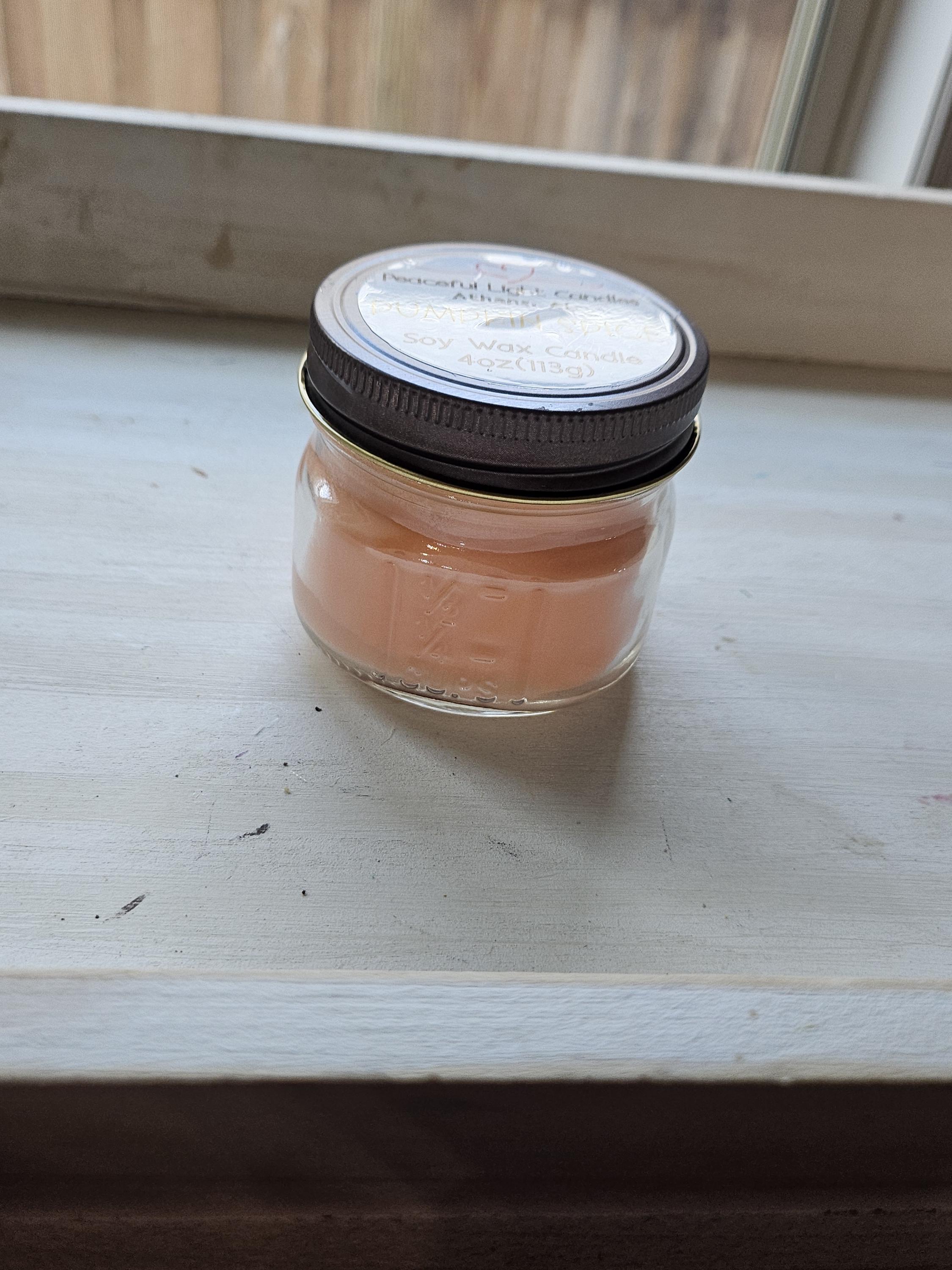 4 oz Soy Candle with Wood Wick | Handmade Scented Candle | Eco-Friendly | Gift for Her | Cozy Home Vibes