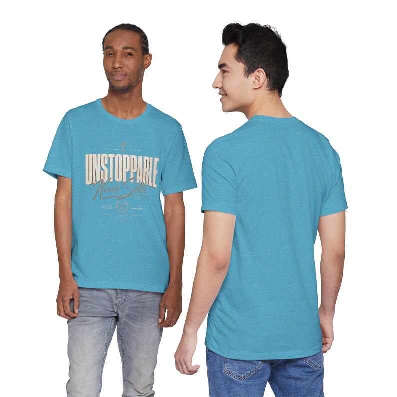 Camiseta "Imparable, nunca te conformes" / Camiseta con tipografía motivacional imagen 18