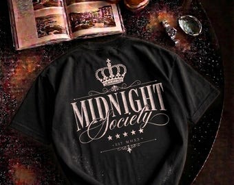 Camiseta estampada de Midnight Society / Camiseta