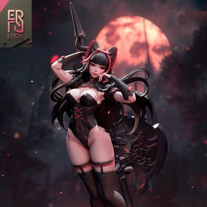 Rory Mercury NSFW +18 3D STL | High-Detail Printable Model