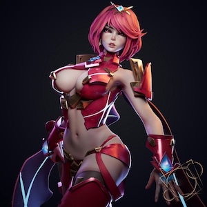 Red Queen NSFW 3D STL | High-detail Printable Model - Etsy Australia
