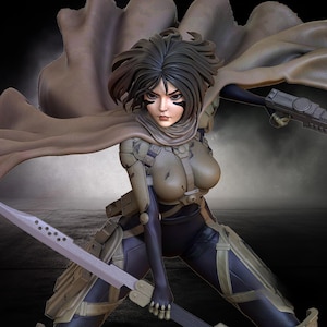 Alita Battle Angel NSFW  3D STL | High-Detail Printable Model