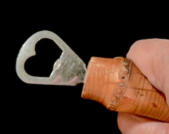 Carl Aubock Bottle Opener Rattan Handle