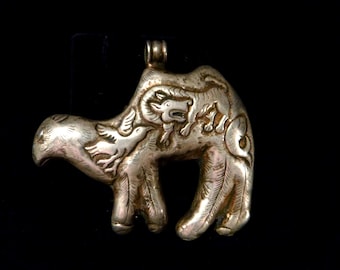 Silver Camel Pendant Nepal