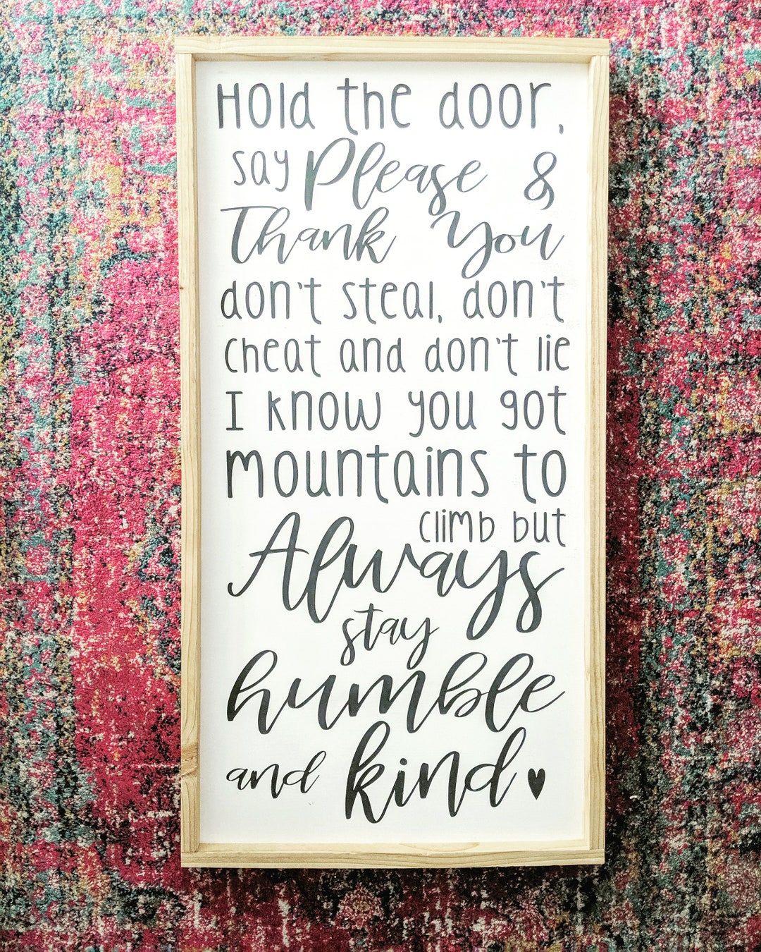 Custom Carved Wooden Sign - \, image size:1080x1350