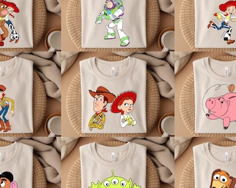 Vintage Toy Story Multiple Choice Shirt, Cotton Tee