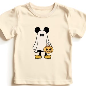 Mouse Spooky Shirt, Halloween Kids Shirt, Mickey Halloween Shirt, Minnie Ghost Shirt, Mickey Boo, Disney Spooky Shirt