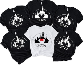 Disney Family Vacation 2026 Matching Trip Shirt, Disneyworld Travel Tee