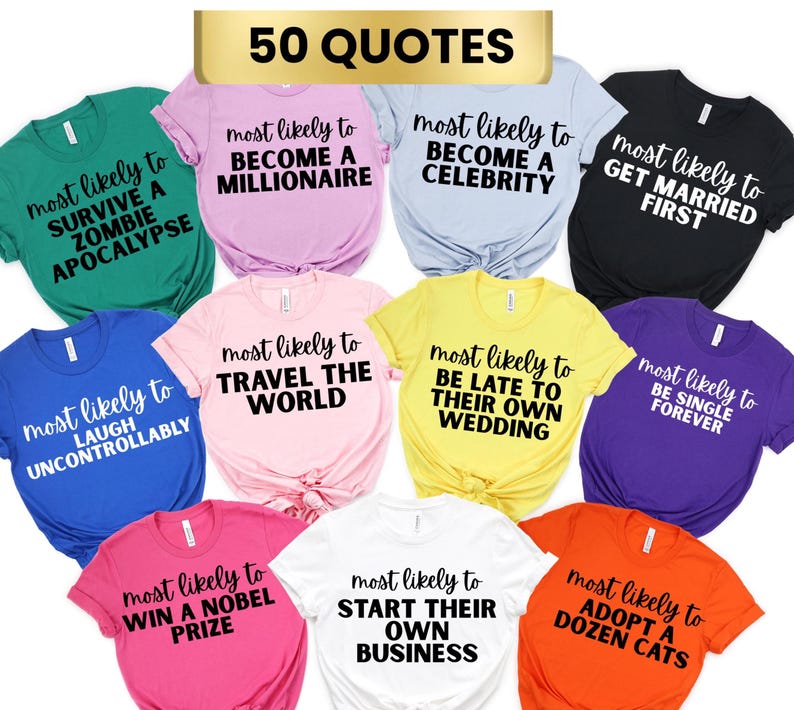 Custom Most Likely to Family Matching Shirt, Funny Vacation ...