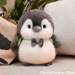 Niedliches Pinguin Plüschtier – Weiches Kuscheltier Plüschtier – Kawaii Baby Pinguin Puppe – Geschenk für Kinder & Pinguin Liebhaber – Gemütliche Kinderzimmer Deko