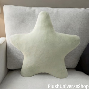 Soft Star Pillow – Plush Star-Shaped Cushion for Kids, Cute Room Decor, Kawaii Throw Pillow, Aesthetic Nursery Gift