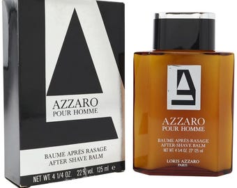 Azzaro Pour Homme After Shave Balm 4.25 FL. OZ