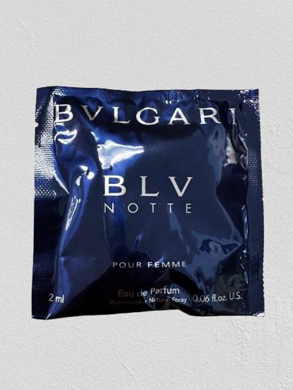 Bvlgari Notte Pour Femme 2ml Sample - Etsy
