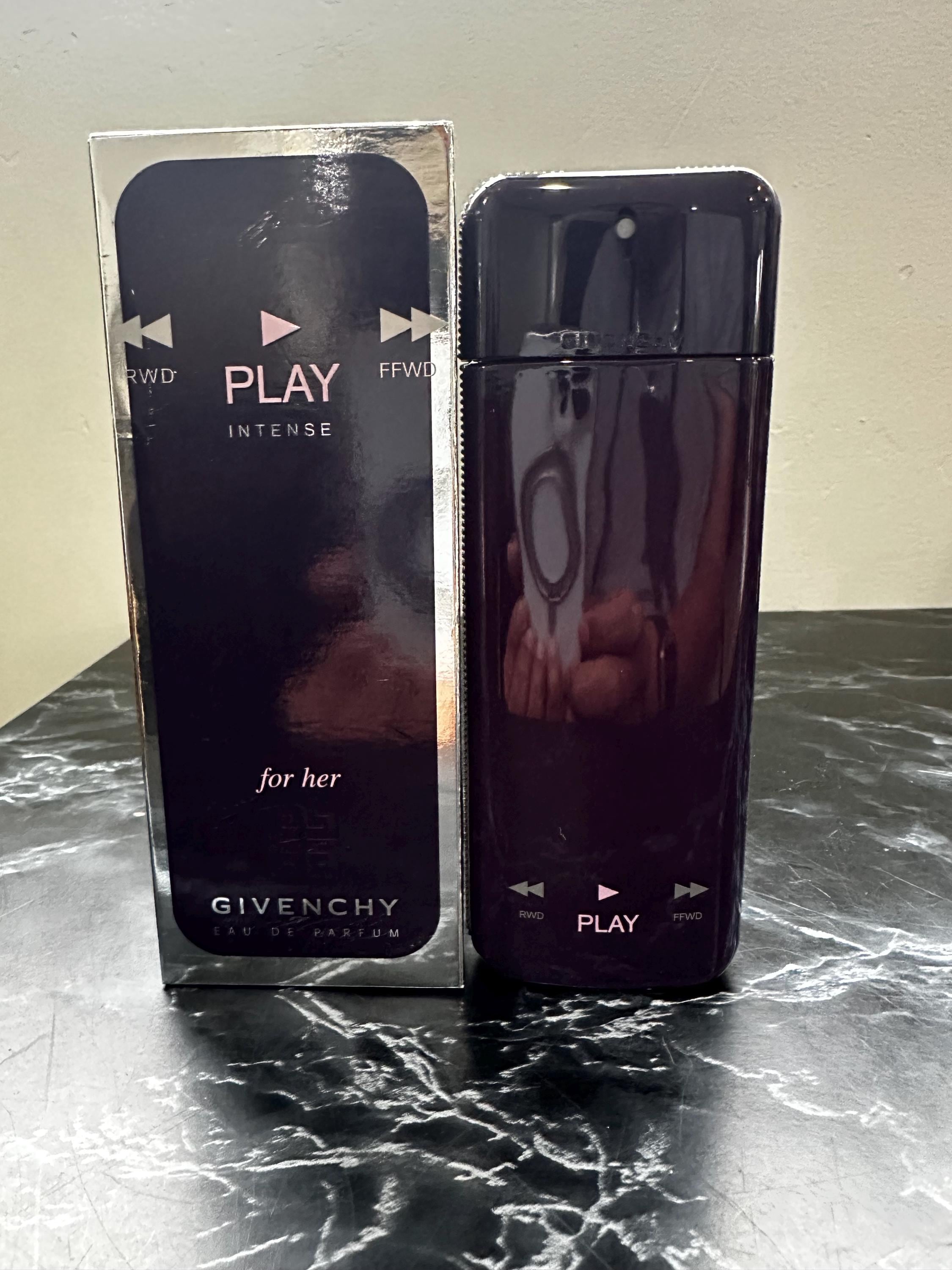 Givenchy Play Intense for Her 2.5 Edp Vintage Discontinued - Etsy