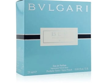 Bvlgari BLV II Eau De Parfum Spray for Women with Satin Pouch, 0.84 Fluid Ounce/25ml