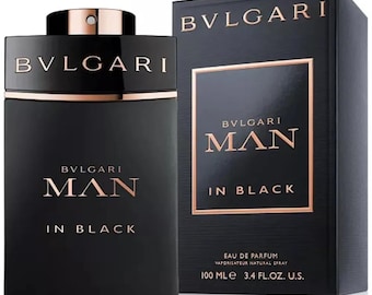 BVLGARI Man in Black Men's Eau de Parfum Spray, 3.4 oz original formula