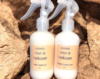 Moisturizing Leave-In Conditioner | Lightweight, Hydrating Hair Detangler for Soft and Smooth Hair | Frizz Control & Shine | Handmade