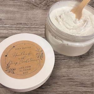Deep Conditioning Hair Mask – Moisturizing and Repairing | Shea Butter and Avocado Oil for Dry, Damaged, Curly and Frizzy Hair