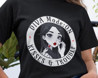 Diva Mode su T-shirt: divertente, audace e senza scuse