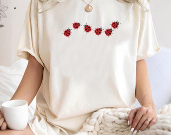 Ladybug shirt - Good Luck Charm | Special Gift for Nature Lovers