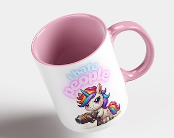 Unicorn mug | Funny mug | Funny gift mug | Angry unicorn mug | Sassy mug