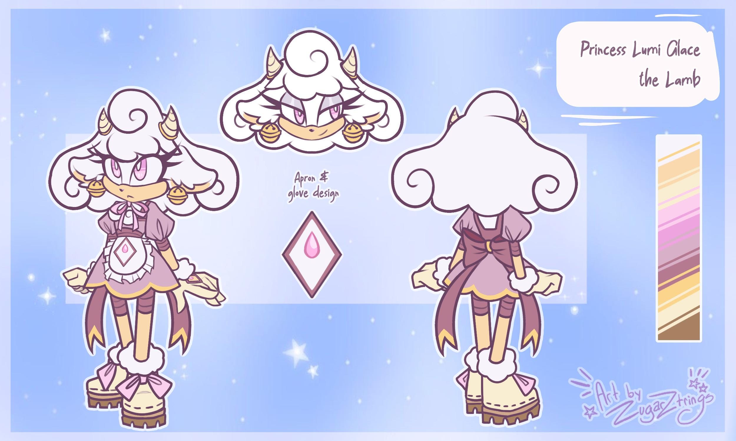 Sonic OC Reference Sheet Commission – FRONT + BACK View - Etsy