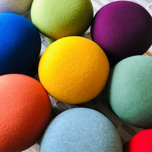 Wool Fabric Samples for Mushroom Ottomans