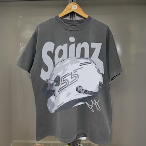 Carlos Sainz Williams F1 T-Shirt, Sainz 55 Racing Tee, Vintage Formula One Shirt, Gift for Carlos Sainz Fan Pepper